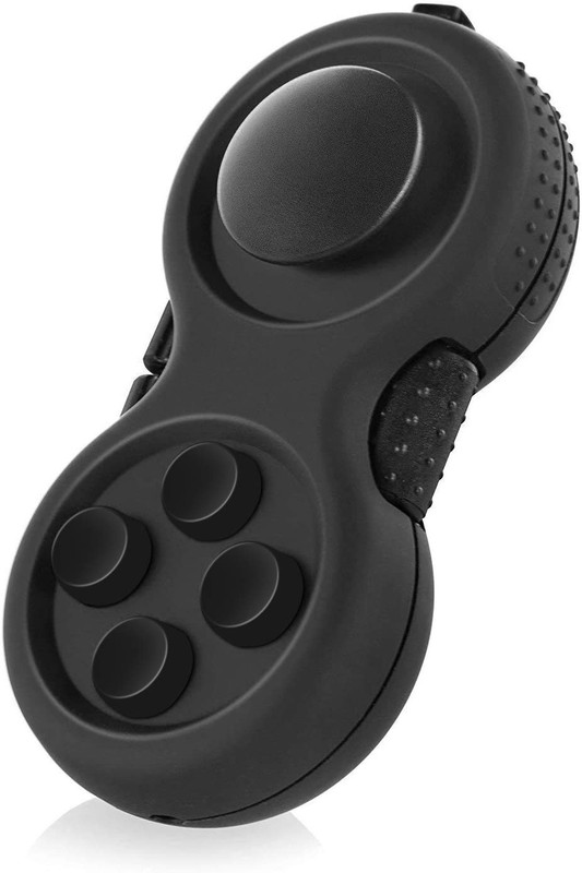 WTYCD Original Fidget Toy Game, Rubberized Classical 0.5 inches, Ananblack