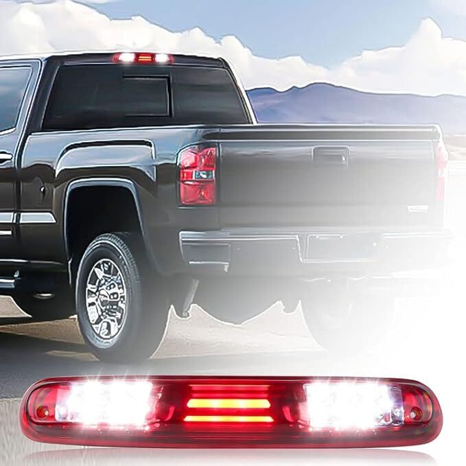 07-13 Chevy Silverado GMC Sierra 1500 2500 3500 HD Rear Roof Center LED Third
