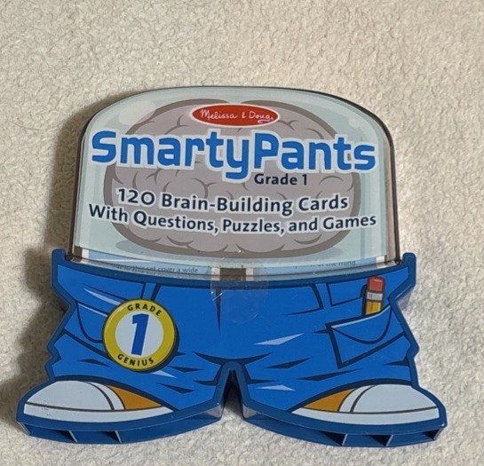 Melissa & Doug Smarty Pants 120 Brain Building Cards Grade 1 Genius