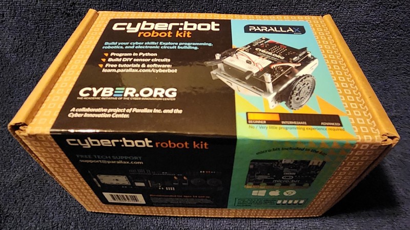 CYBER BOT Robot Kit 32700 NIB Python Micro Bit Parallax Inc Cyber Innovation NEW gallery