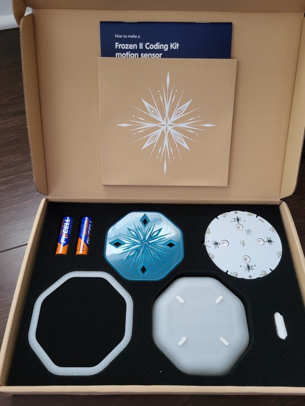 Kano Education Make a Computer Kit Disney Frozen II Coding PCB Kit Tested Works gallery