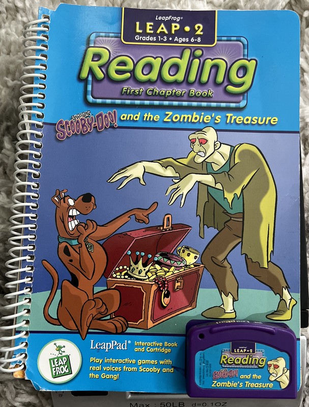 LeapFrog Leap 2 Scooby Doo: And The Zombie’s Treasure Book W/ Cartridge