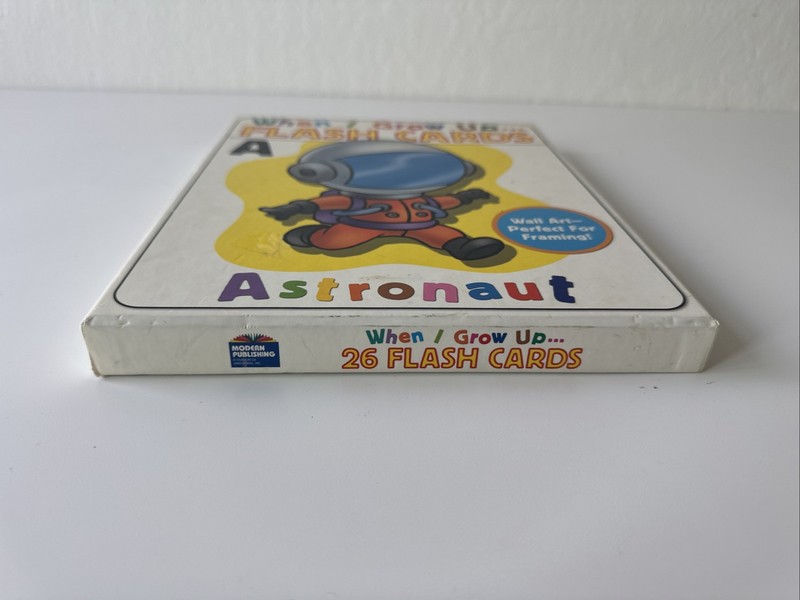 When I Grow Up Flash Cards 26 8x10 Cards Modern Publishing Complete A-Z Alphabet gallery