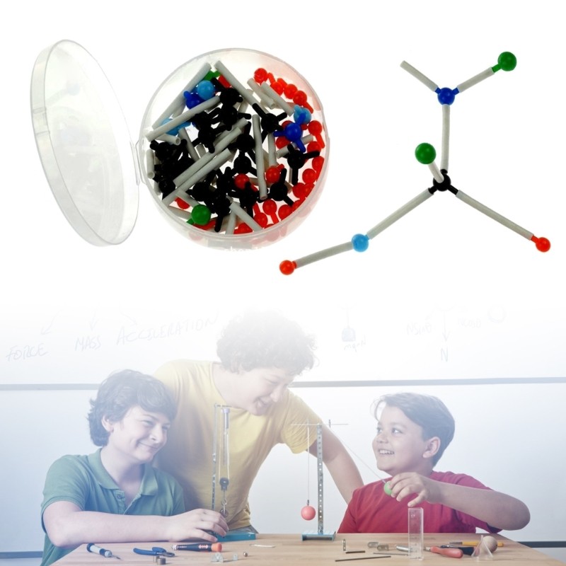 Organic Chemistry Molecular Model Kits with C, H, O, N, CL and Long/Short bonds gallery