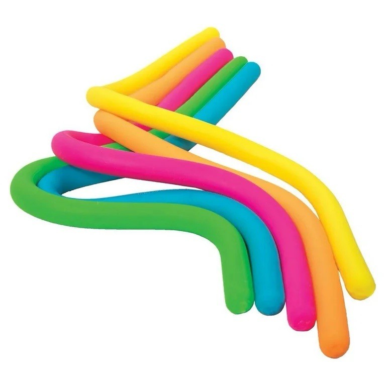 NeeDoh Noodlies Sensory Fidget Toy, RARE Nee Doh Stretchy Noodles AUTHENTIC USA gallery