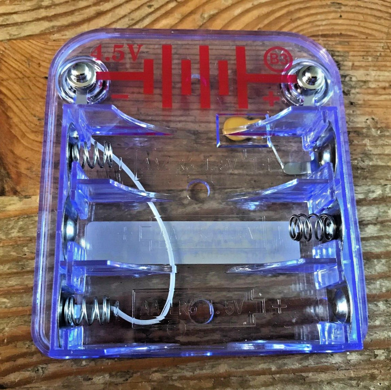 Snap Circuits Elenco Arcade Battery Holder Power Replacement Add-On Part Piece