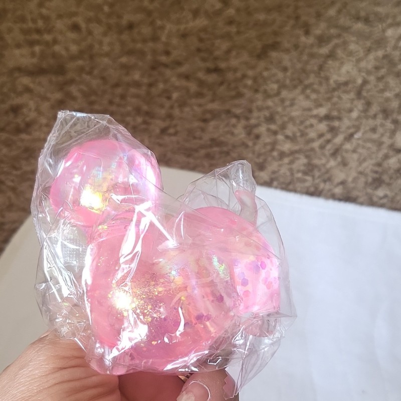 Pink Glitter Dachshund Puppy Squishy Squeeze Toy gallery