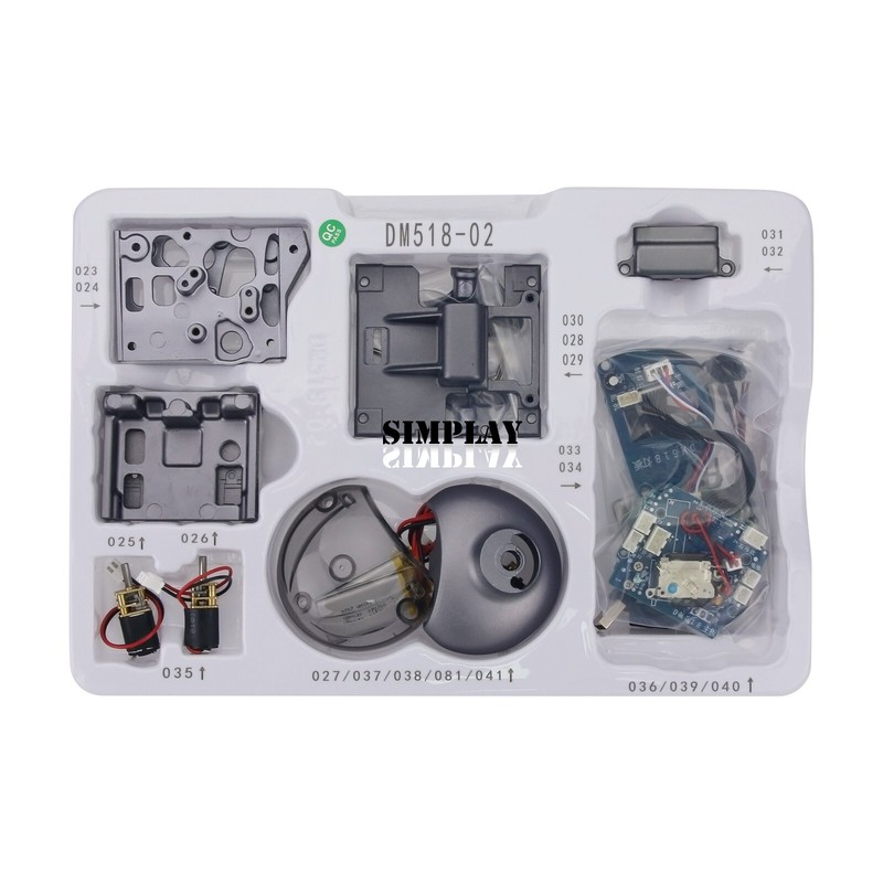 DM519 Pioneer Robot Kit Metal Unassembled Supports Phone APP Remote Control gallery