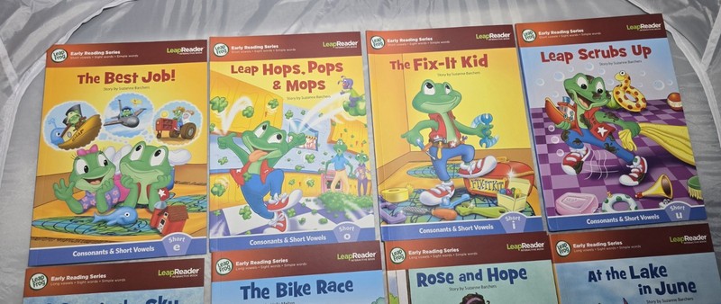 Leap Frog LeapReader Lot of 10 Books Early Reading Series Excellent Condition gallery