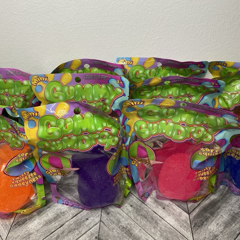 Viral TikTok 14 Pack Lot PPNC Gummy Gumdrop Squishy Brand New squishy gallery