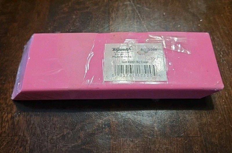 Jumbo Big "For Really Big Mistakes" Wedge Pink Eraser Xtra Large Pencil Eraser gallery