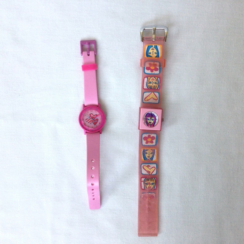 Barbie Telling Time Teacher Learning Material Book Clock & Watches Mattel gallery