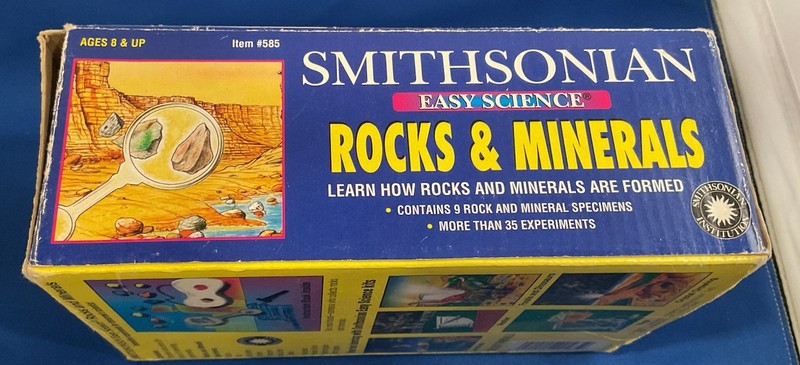 1994 Smithsonian Easy Science Kit - ROCKS and MINERALS gallery