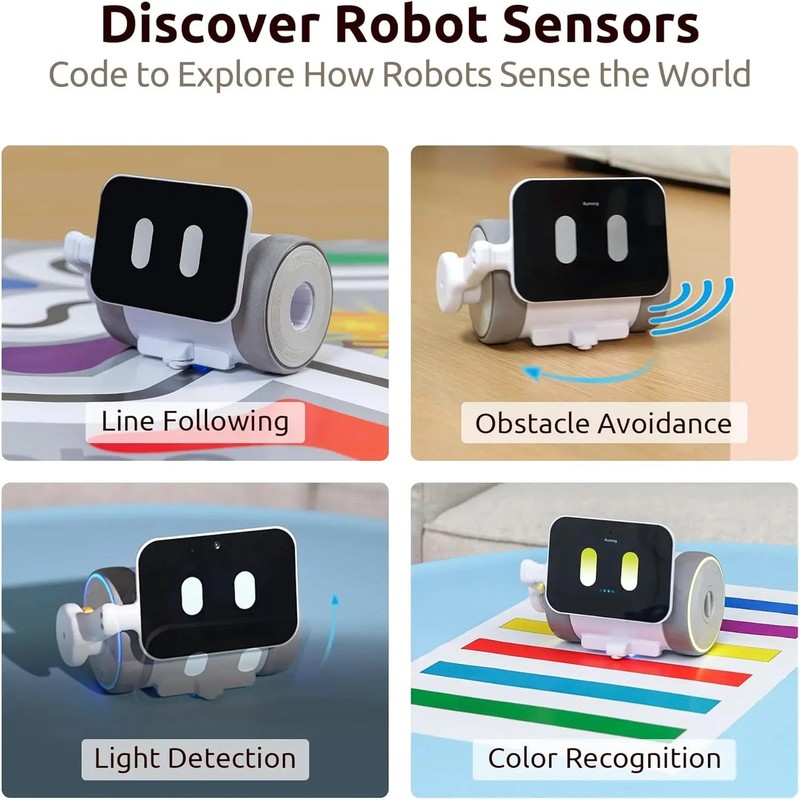 PUBBO AIR Smart Interactive Robot for Kids, Voice/Touch/App/Remote Control, Modu gallery