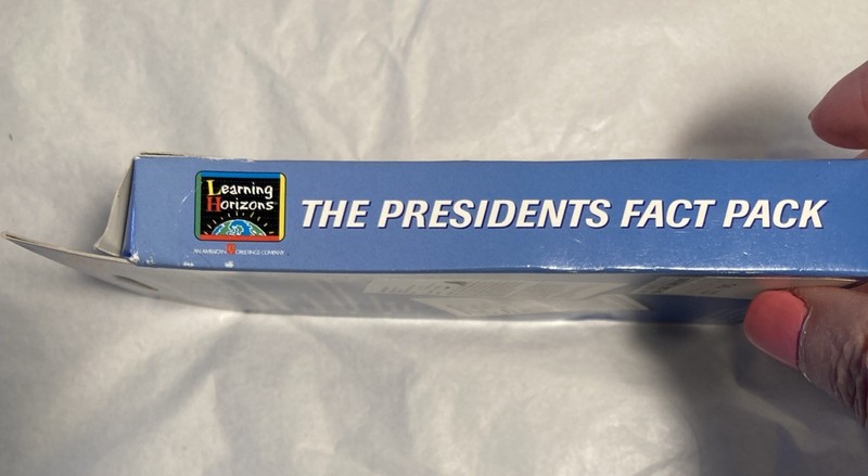 U.S. Presidents Flash Facts Complete Set educational tool trivia gallery