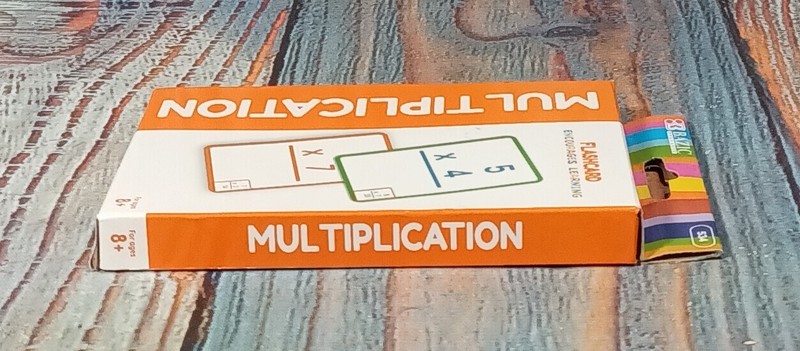 Multiplication Flashcard Encourages Learning - Open Box - Ages 8+ gallery
