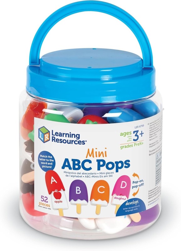 Mini ABC Pops – Alphabet Toys, ABC Puzzle, Phonics Games for Toddlers, Fine M... gallery