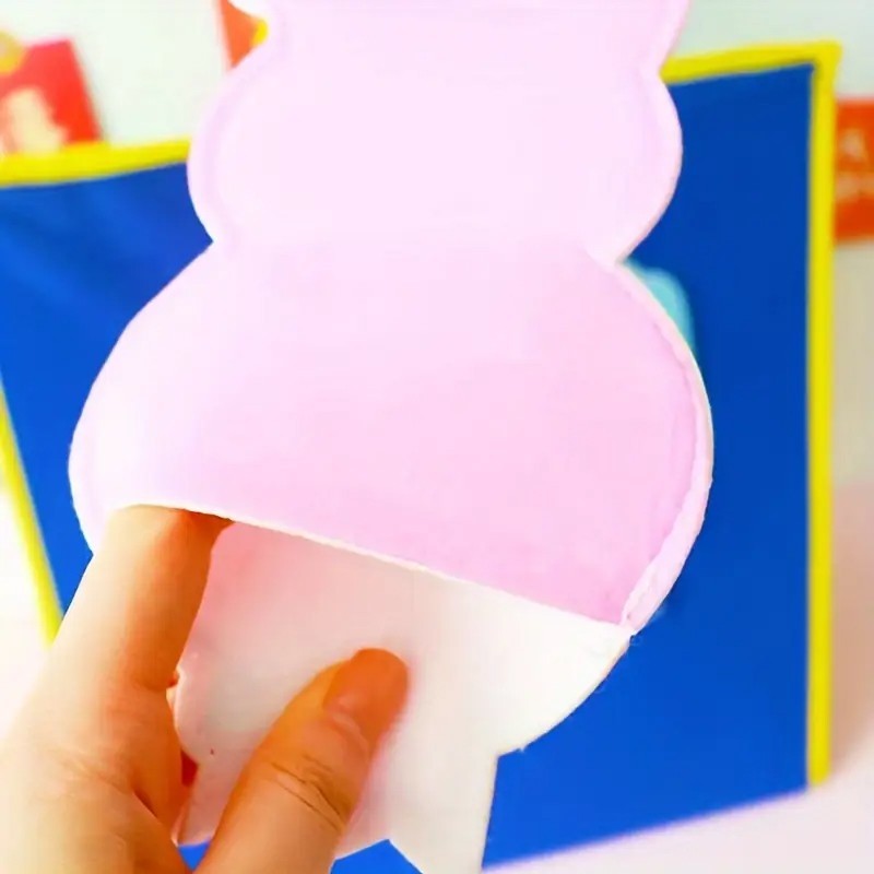Piggie and Elephant Felt Puppets Story Set Educational Flannel Board Toy gallery