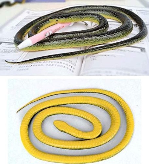 Lifelike 47" Rubber Snake Toy Halloween Gag Gift gallery