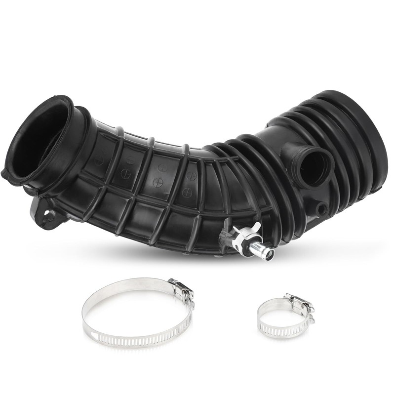 Air Intake Hose Cleaner Tube with Clamps for Honda Accord L4 2.4L 2003 2004 2…