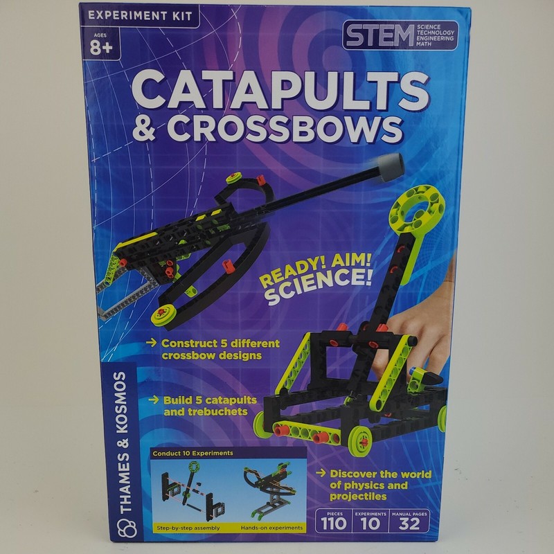 Thames & Kosmos Catapults & Crossbows Science Physics M15 STEM Building Set