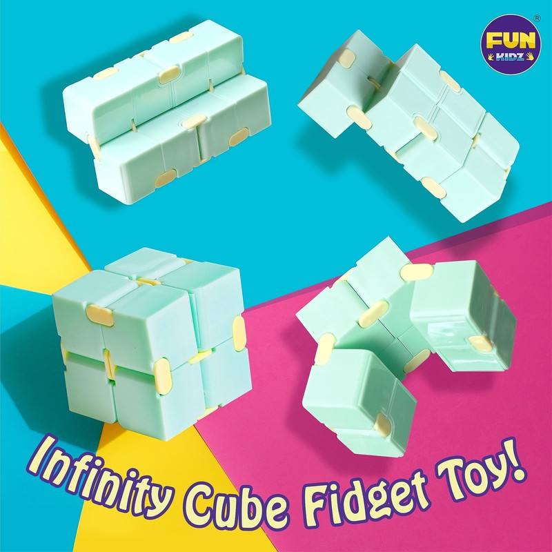Fidget Box for Girls Boys, FunKidz Mystery Sensory Pack Large, Pink gallery