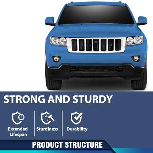 11-13 Jeep Grand Cherokee Lower Front Bumper Valance Black 68078270AB Front gallery