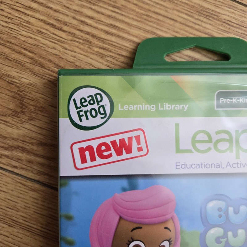 RARE SEALED: Leapfrog LeapTV Video Game BUBBLE GUPPIES 2014 HTF Educational gallery