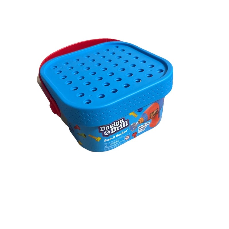 Educational Insights 4145 Design & Drill Bolt It Bucket