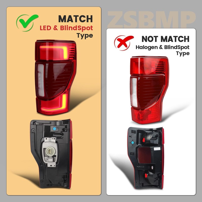 LED Tail Lights Compatible with 2020 2021 2022 Ford F250 F350 Super Duty Tail... gallery