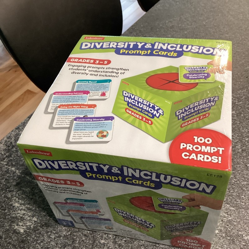 Lakeshore Diversity & Inclusion Prompt Cards ***Brand New Sealed*** Grades 3-5