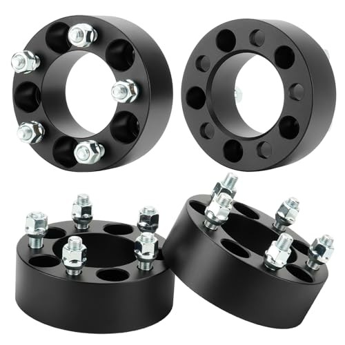 Youxmoto 5×4.5 2 inch Wheel Spacers Fit for Ford Edge Explorer Mustang Ranger,