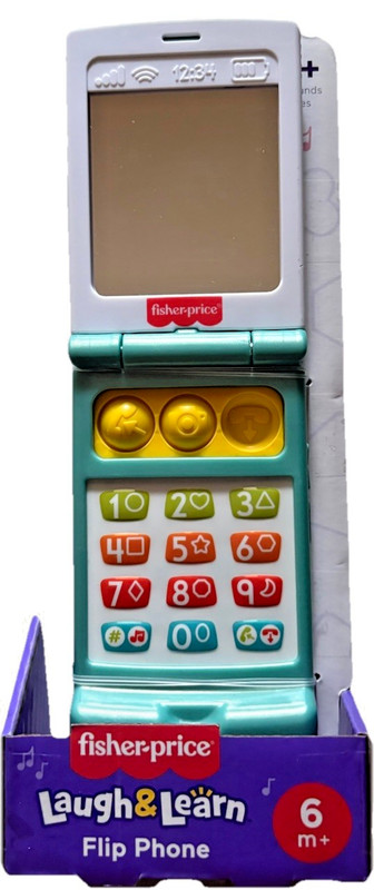 Fisher-Price Baby Toy Flip Phone Laugh & Learn NEW 6m+ gallery