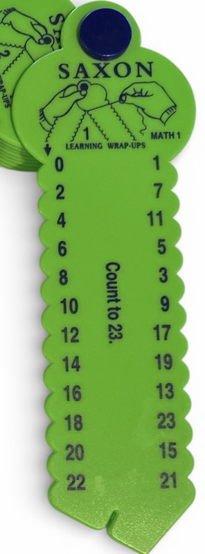 Saxon Math 1 Learning Wrap Up Self Correcting Addition Subtraction Tool w/String gallery