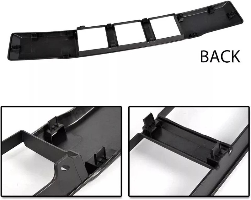 15-17 Ford F150 Front Bumper Lower Grill Grille Trim Panel Compatible With Ford- gallery