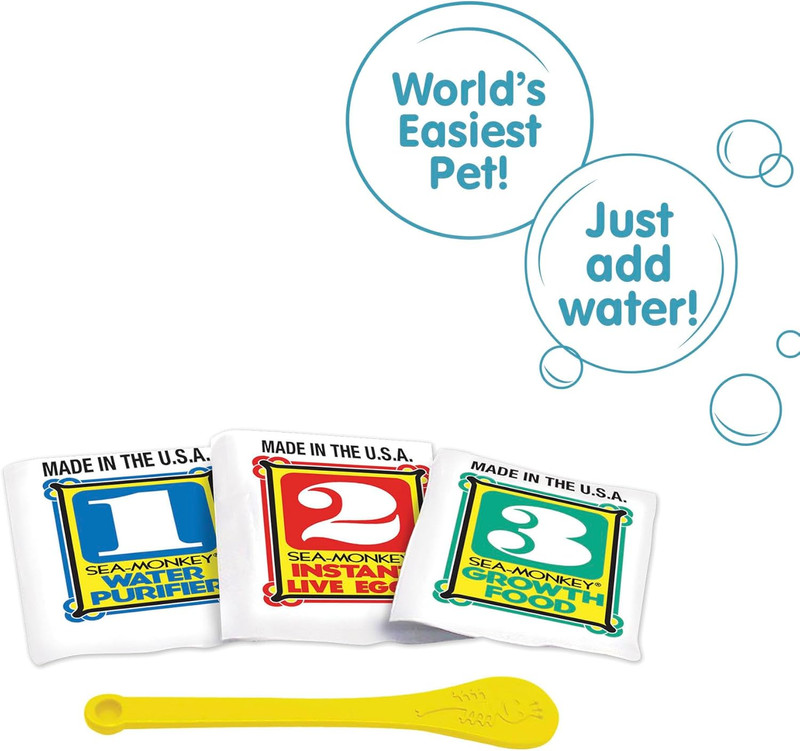Sea-Monkeys® Instant Life - World'S Only Instant Pets® - Ages 6+ (Pack of 1) gallery