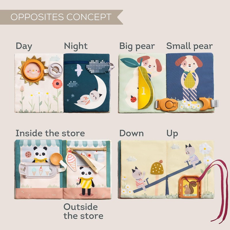 Busy Book for Toddlers 1-3 - Montessori Activity with 15 Interactive Activiti... gallery