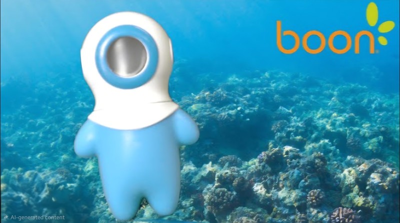 Boon Marco Light Up Color Changing Bath Toy