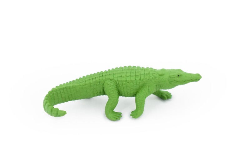 Crocodile, Alligator, Plastic Toy, Realistic Figure, Model, Replica 3″ F1753 B42