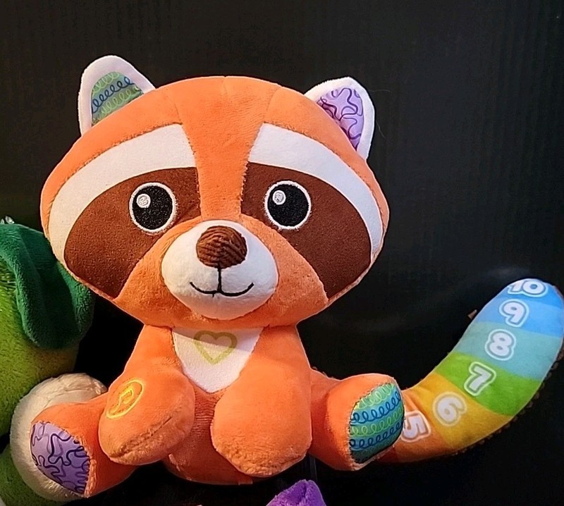 LEAPFROG LOT 3 MY PAL SCOUT,SNUGGLE VIOLET & RED PANDA Educational Plush Toys. gallery