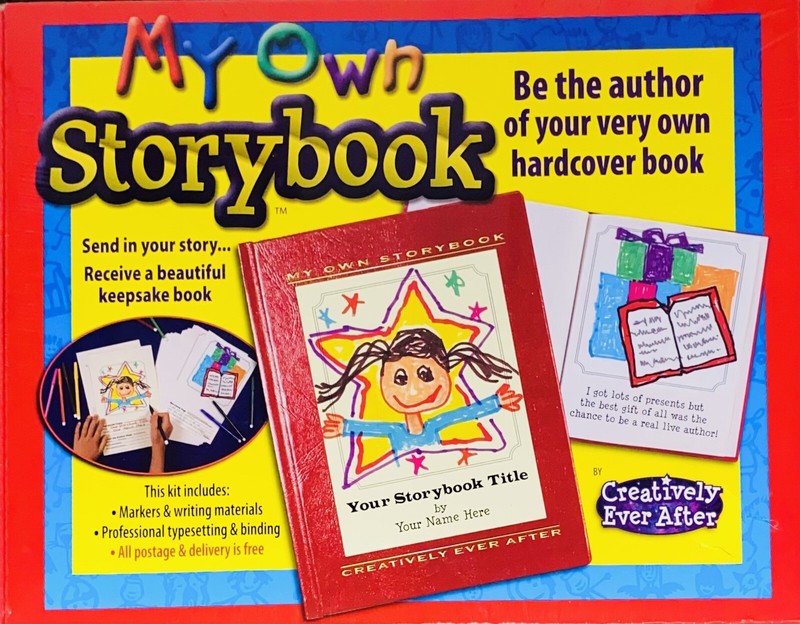 My Own Storybook Kit Create Your Own Hardcover Picture Book NEW Factory Sealed