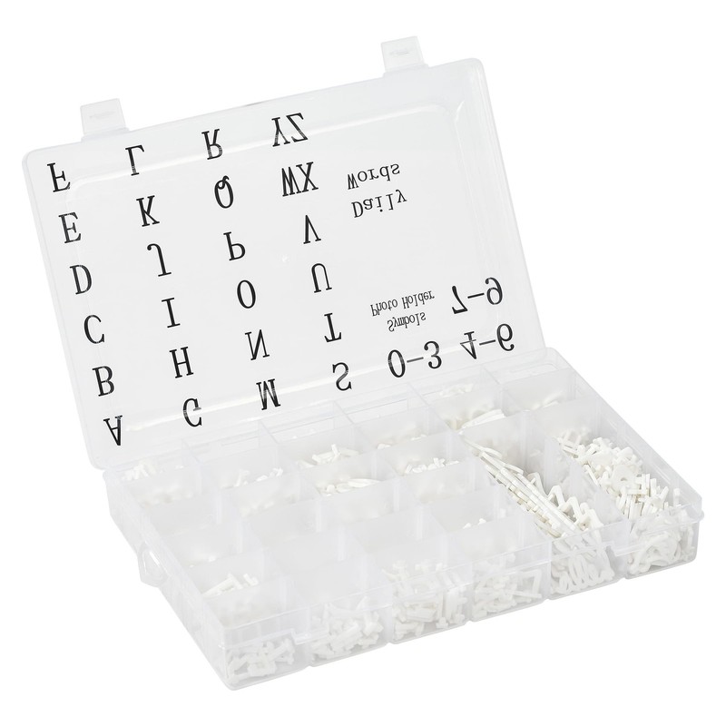 Pre-Cut Letters for Felt Letter Board, 736 Pieces Including Characters, Numbe…