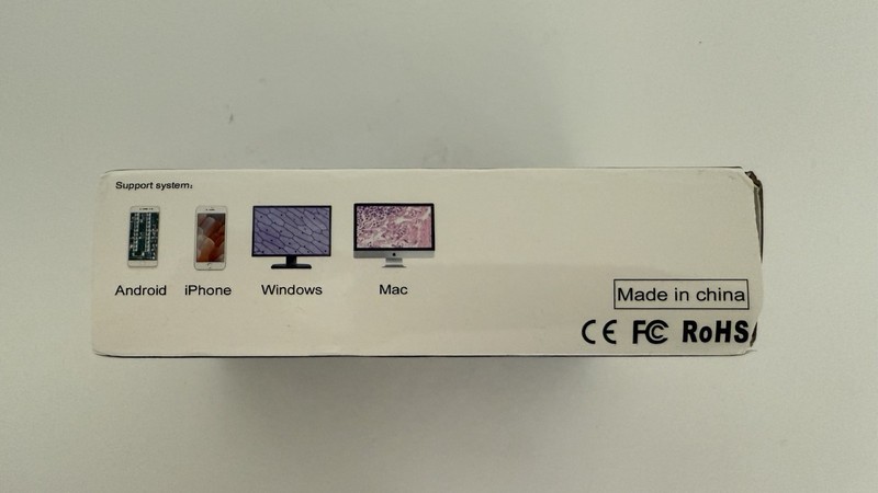 Yinama Wi-Fi Digital Microscope, Video, LED, Video, 1000X Magnification Range gallery
