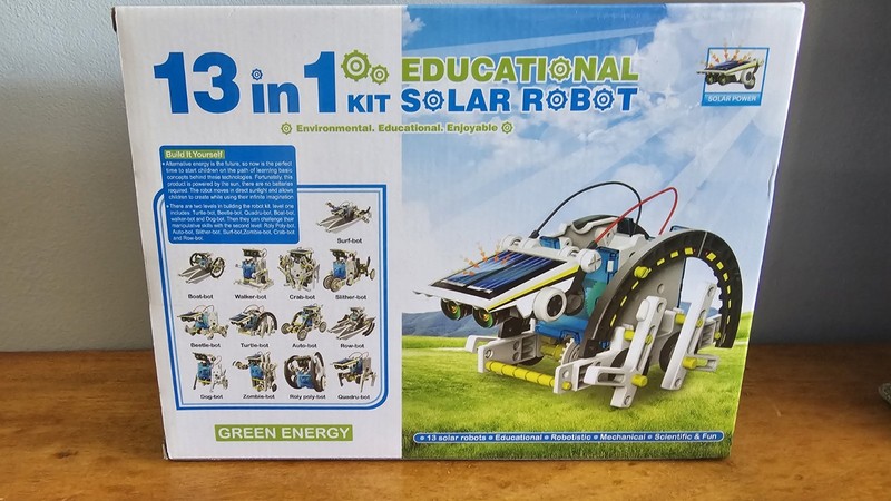 STEM Solar Robot Kit 13 In 1 Educational Environmental Building DIY Science NEW