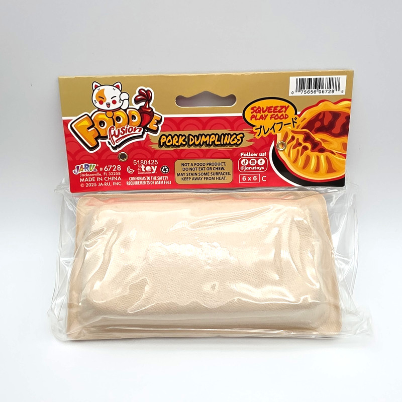Jaru Poofe Fusion Pork Dumplings Squishy Sensory Fidget Toy NEW gallery