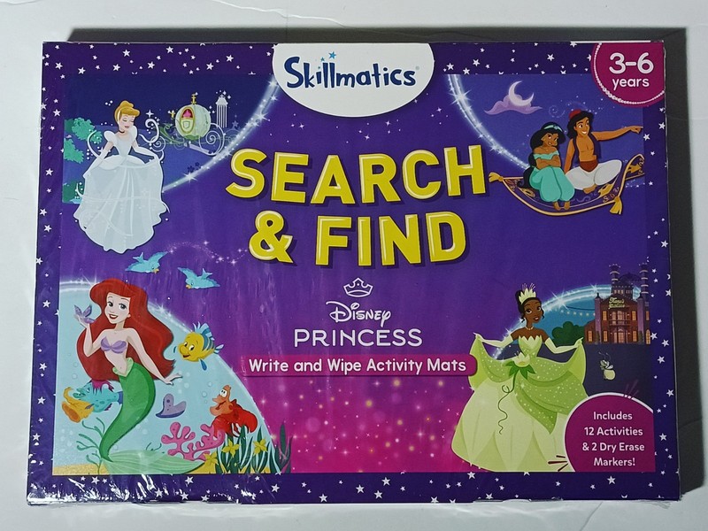 [NEW] Skillmatics Preschool Learning Activity – Search & Find – Disney Princess
