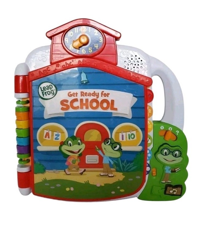 LeapFrog Tad’s Get Ready for School Interactive Book Leap Frog