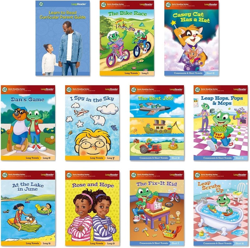 Interactive Learn to Read Mega Bundle with LeapReader System - Ages 4-8 gallery