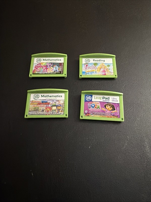 LeapFrog LeapPad 3 Lot of 4 Learning Games