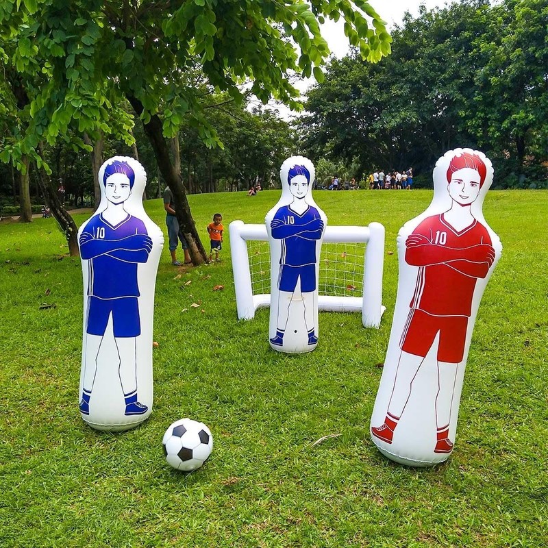 Durable PVC Inflatable Tumbler - Training Equipment for Soccer & Boxing Skills gallery